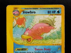 (MP) Slowbro 33/147 2002 Aquapolis Regular Non Holo Rare Pokemon Card - Image 3