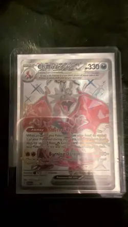 Charizard ex 074 Promo Holo 330HP Pokemon TCG Scarlet & Violet Card English - Image 1