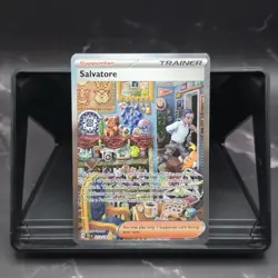 Salvatore 212/162 Temporal Forces Special IR Pokemon TCG Near Mint - Image 1