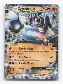 Pokemon TCG - Zygarde EX (Shiny) XY151 Near Mint Holo Promo XY Promo - Image 1