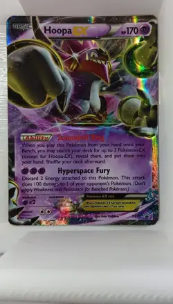 Hoopa EX XY71 XY Promo Holo 2015 170 HP EX Basic Pokemon TCG - Image 1