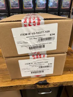 SEALED CASE Perfect Order Booster Bundles! 25 Bundles - Pokemon (ME03) - Image 1