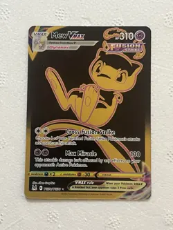 Pokemon Mew VMAX TG30/TG30 Lost Origin - Full Art Gold Secret Rare - Image 1