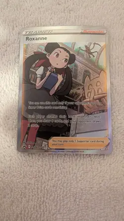 Pokemon TCG Roxanne Crown Zenith: Galarian Gallery GG66/GG70 Holo Ultra Rare - Image 1