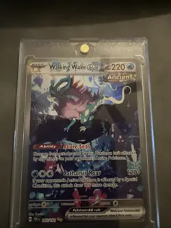 Pokemon TCG Walking Wake EX Scarlet & Violet Temporal Forces - Image 1