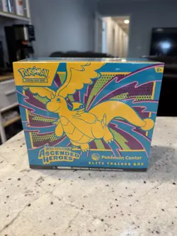 Pokemon Ascended Heroes Pokemon Center ETB Elite Trainer Box Factory Sealed - Image 1