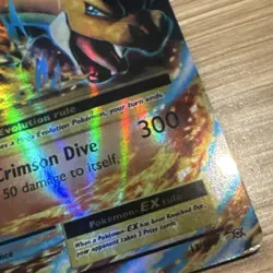 M Charizard EX 13/108 Evolutions Ultra Rare Full Art Holo English Pokemon TCG - Image 5