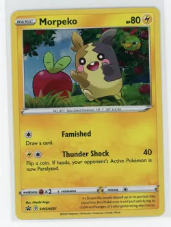 Pokemon TCG - Morpeko SWSH 31 - Sword & Shield Promos - Holo - Image 1