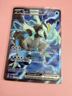 Pokemon TCG - 218/191 - Black Kyurem ex - Holo Ultra Rare Surging Sparks NM - Image 1