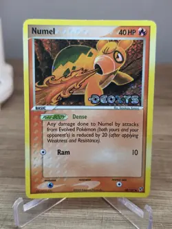 Numel 68/107 Reverse Holo Pokemon EX Deoxys - Image 5