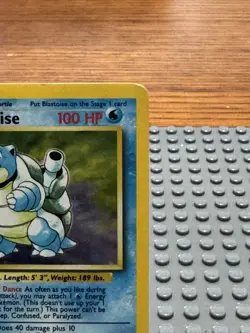 Pokemon Blastoise 2/102 Holo Base Set - Image 5