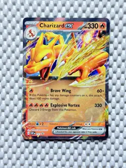 Charizard ex 161 Holo Scarlet & Violet Promo Black Star English Near Mint #53 - Image 1