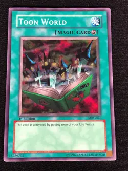 Yugioh Toon World MRL-076 1st Super (MP) - Image 1