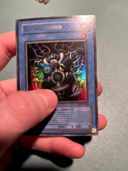 Relinquished x2: SDP-001 - Lightly Played - Vintage - Ultra Rare - YuGiOh - Image 2