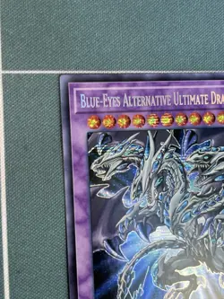 Yugioh Blue-Eyes Alternative Ultimate Dragon TN19-EN001 Prismatic Secret Rare NM - Image 2