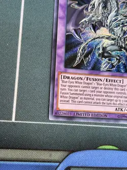 Yugioh Blue-Eyes Alternative Ultimate Dragon TN19-EN001 Prismatic Secret Rare NM - Image 3