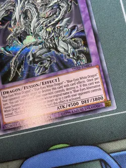 Yugioh Blue-Eyes Alternative Ultimate Dragon TN19-EN001 Prismatic Secret Rare NM - Image 4