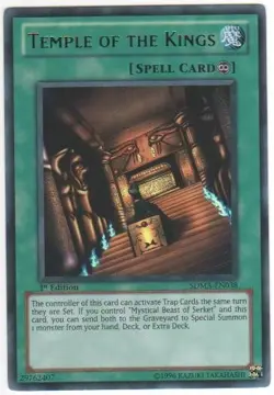 Yugioh! MP Temple of the Kings - SDMA-EN038 - Ultra Rare - 1st Edition Moderatel - Image 1