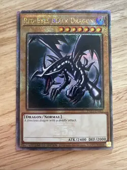 Red-Eyes Black Dragon TN23-EN003 Quarter Century Secret Rare NM Yugioh - Image 1