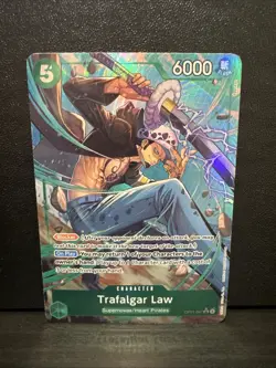 Trafalgar Law OP01-047 SR Alternate Art Premium Booster The Best Volume 1 LP - Image 1