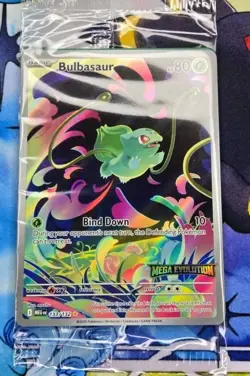 Bulbasaur - (Mega Evolution Stamped) 133/132 Miscellaneous Cards & Products Holo - Image 1