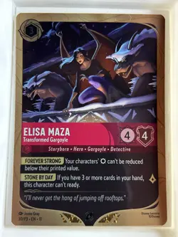 Elisa Maza - Disney Lorcana Transformed Gargoyle - Image 1