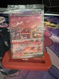 Pokemon TCG Mew EX 053 SV 151: Scarlet & Violet Promo Cards Holo Sealed - Image 1
