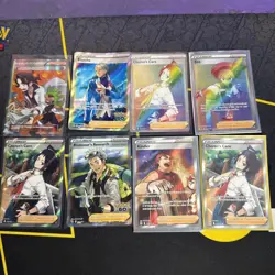 Pokemon Full Art Trainer Lot TCG Rainbow - Image 1