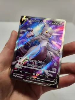Mewtwo V SWSH229 NM Full Art Promo Rare Pokemon Card Lot Of 4 - Image 3