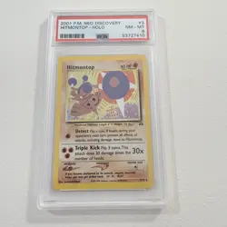 2001 Pokemon Neo Discovery Hitmontop Holo 3/75 PSA 8 - Image 1