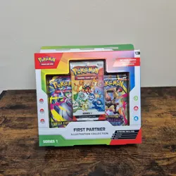 Pokemon TCG First Partner Illustration Collection Box Series 1 New & Sealed 🌟 - Image 1