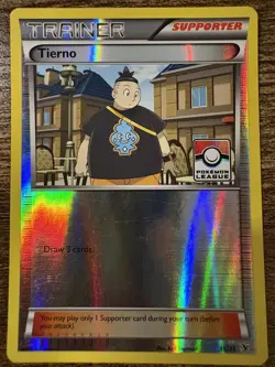 Tierno - 39/39 (Pokemon League) Promo League & Championship Cards 039/039 NM - Image 1