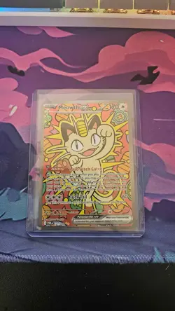 Meowth ex 121/088 ENGLISH Special Illustration Rare - Perfect Order SIR Pokemon - Image 3