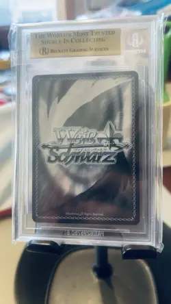 2015 Weiss Schwarz Resisting Fate Levi JVA Gold Signature.Free FigpinFree Cards - Image 3