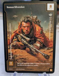 Wonders of the First Roman Silvershot Mythic Rare Call of the Stones Stoneseeker - Image 1