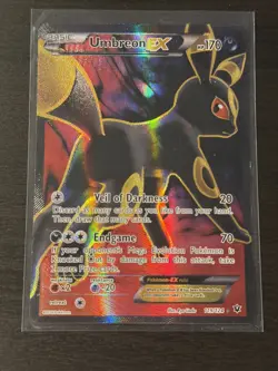 Umbreon EX 119/124 Holo Full Art Ultra Rare XY Fates Collide Card - Image 1