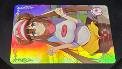 Rosa NS-11SR-22 SR Goddess Story Anime Waifu Doujin Card TCG Holo MINT - Image 3