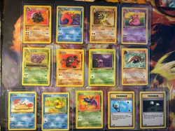 (13) Pokemon Non Holo Card 1st EDITION 1999 Lot Rare Fossil Wizards Of The Coast - Image 1