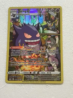 Gengar TG06/TG30 Swsh11: Lost Origin Trainer Gallery Holo Card MINT - Image 1