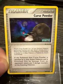 Curse Powder 80/115 Ex Unseen Forces Reverse Holo Stamped Trainer Pokemon Card - Image 1