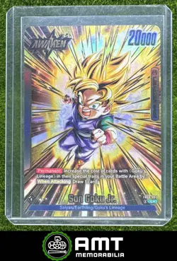 Son Goku Jr. Alternate Art Leader Card Dragon Ball Super Fusion World FB08-097 - Image 1