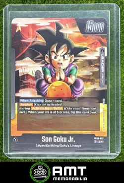 Son Goku Jr. Alternate Art Leader Card Dragon Ball Super Fusion World FB08-097 - Image 2