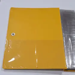 Vintage 1999 Pokemon Yellow Binder TCG Album Snap 30 Page Card Holder EMPTY - Image 5