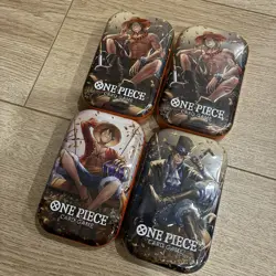 Bandai One Piece Card Game Tins Vol.2 OP-13 - Sealed Lot of 4 - Image 1