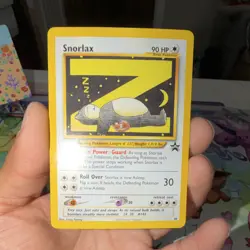 Pokemon Snorlax 49/53 Wotc Promo Card 90 HP Basic 2002 English Regular - Image 1
