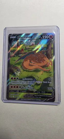 Pokemon TCG Charizard v SWSH260 Sword & Shield Promo Card - Image 3