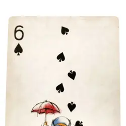 Jiminy Cricket Disney 6 of Spades Playing Card Single Vintage Style Rare Japan - Image 2