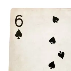 Jiminy Cricket Disney 6 of Spades Playing Card Single Vintage Style Rare Japan - Image 4