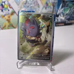 N's Zorua Promo Card w/ Dividers #189 Journey Together Pokemon SEALED - Image 1