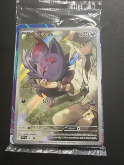 Pokemon TCG N's Zorua 189 Journey Together ETB Promo Holo Card-Sealed - Image 1